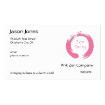 Zen Baby Business Cards