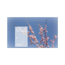 Zen- Beauty is Simple Cherry Blossom Canvas Stretched Canvas Print