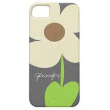 Zen Daisy Personalized iPhone 5 Case-Mate Case