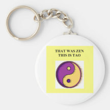 zen dao buddhism taoism joke keychains