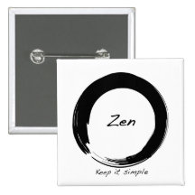 Zen: Keep it simple Pin