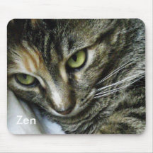 Zen Kitty Mouse Pad