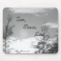 Zen, Peace, Love... Mouse Pad