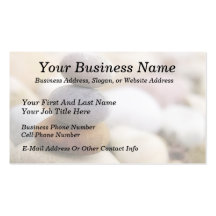 Zen Rock Garden Business Card Template