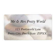 Zen Rock Garden Shipping Labels