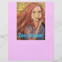 Zen Rocker Girl Personalized Flyer