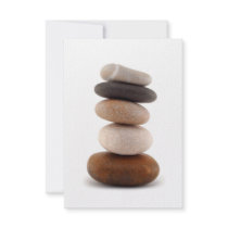 Zen Rocks; Wedding Invitation