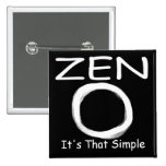 Zen Simplicity Button
