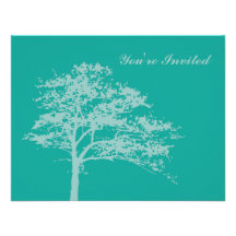 Zen Tree Invitation