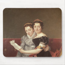Zenaide  and Charlotte  Bonaparte, 1822 Mousepad