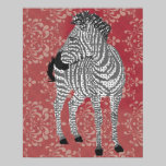 Zenya Black & White Art posters