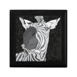 Zenya Black & White Box Trinket Box