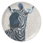 Zenya Blue & White Plate