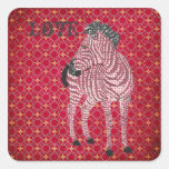 Zenya Red Love Sticker