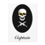 Zeppelin Pirate Captain Postcard