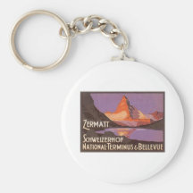 Zermatt Switzerland Key Chain