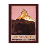 Zermatt Switzerland Postcard