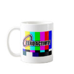 Zero Activity Dead Signal No Reception TV mugs