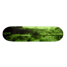 Zero Deck-Green Custom Skate Board