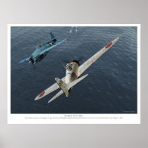 Zero fighter ”Saburo Sakai ” ポスター
