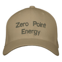 Zero Point Energy Promo Product Embroidered Hat