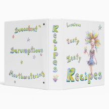 Zesty Recipes Binders