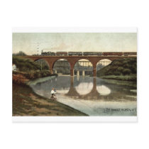 ZHR0022 1908 The Bridges, Painesville, Ohio Post Card