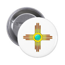 Zia Sonne - Zia Pueblo - Kraft Symbol Buttons