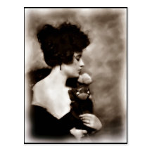 Ziegfeld Girl Postcard