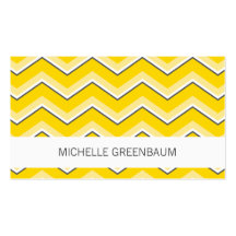 Zig Zag Calling Card Business Card