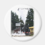 Zig Zag Railway Steam Locomotive 9J53D-21 Fridge Magnet