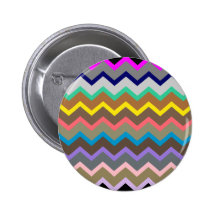 Zigs and Zags Pinback Button