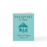 Zihuatanejo Mexico Wedding Passport Invitation cards