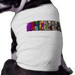ZILLI ~ PERSONALIZED BIG LETTER PET-WARE FOR DOGS! pet clothing