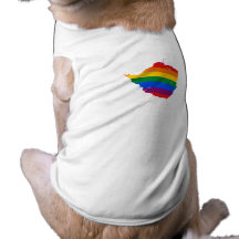 ZIMBABWE GAY PRIDE DOG SHIRT