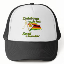 Zimbabwean by birth saved by the grace of God Hats