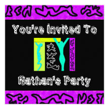 Zing! ~ Party Personalized Announcement