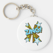 Zing, Zap, Pow!!! Keychain