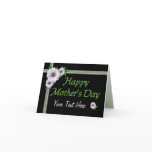 Zinnia Note Card for Mother's Day