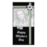 Zinnias Mother's Day Photo Card photo cards