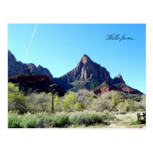 Zion National Park Post Card