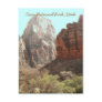 Zion National Park, Utah Post Card