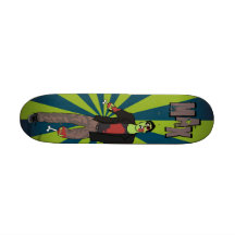 Zip the Zombie Skateboard