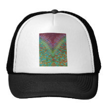 Zipper V-Pattern Tie Dye Stripes Hats