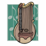 zither harp photo sculptures