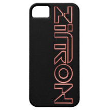 Zītron Red on Black Iphone 5 Case