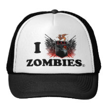 ZKE I Love Zombie Hat