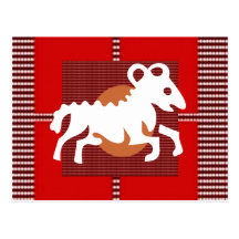 ZODIAC ARIES Jyotish  Astrology Postcards
