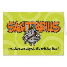 Zodiac Birthday - Sagittarius Card