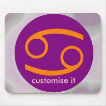Zodiac Cancer mousepad